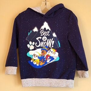 Paw Patrol navy pullover hoodie